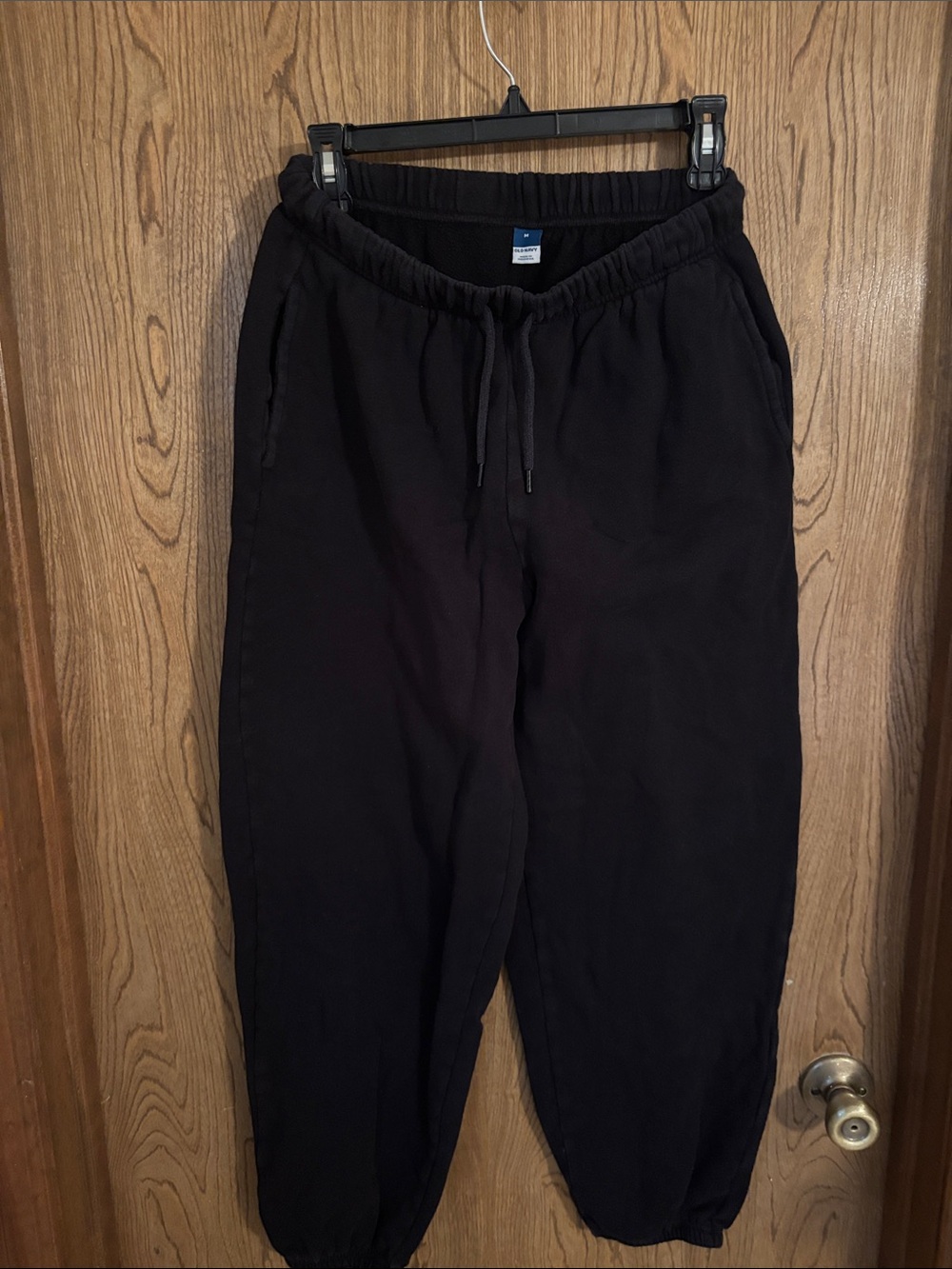 Old Navy Black Drawstring Jogger Sweatpants